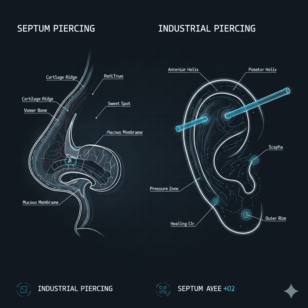 Piercing Anatomy Guide