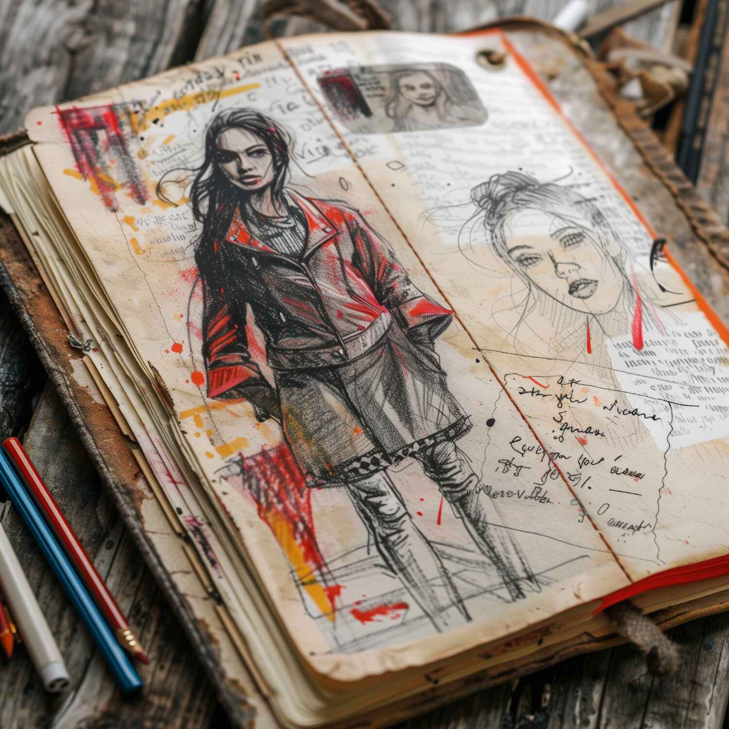 Tattoo Sketching Process